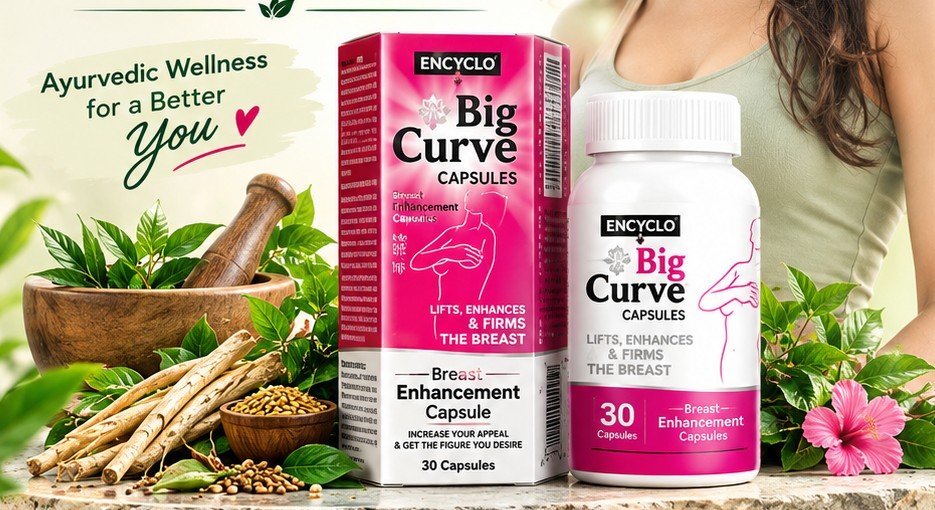 Big Curve Capsules by AyurOne Mart — Ayurvedic breast enhancement capsules